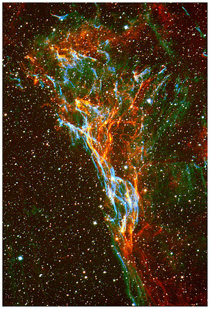 Colorful tornado